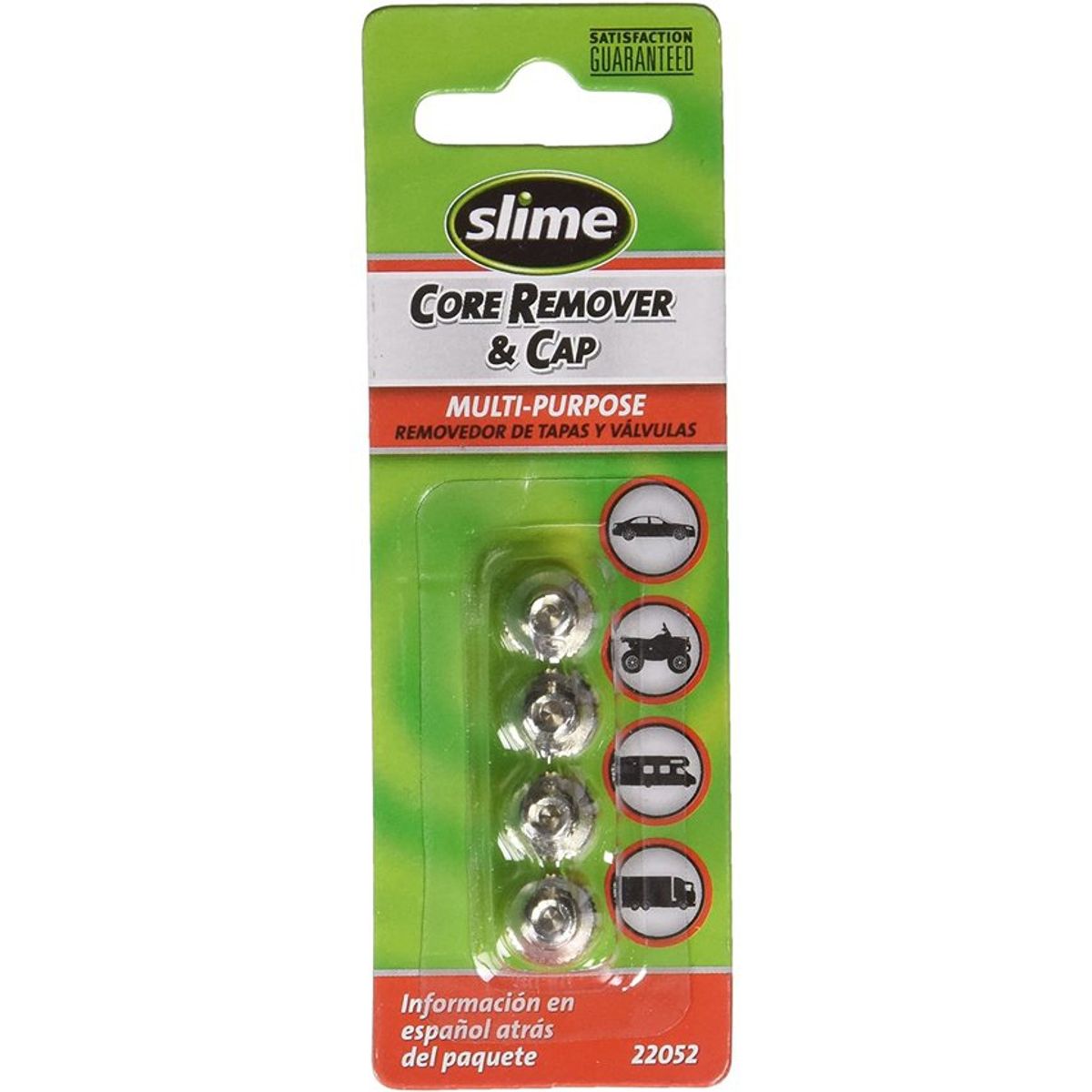 SLIME - Extractor de núcleo de válvula y tapas de válvula de neumático