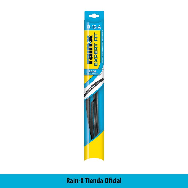 RAIN X - Plumilla Rain-X Trasera - 16 Pulgadas Gancho A