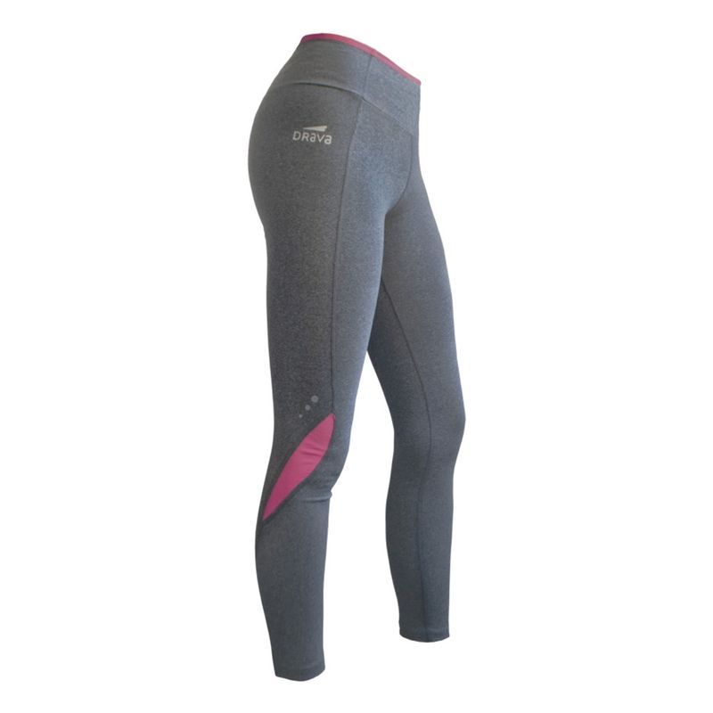 DRAVA - Calza larga drava semi-pro gris fucsia