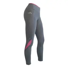 DRAVA - Calza larga semi-pro gris fucsia