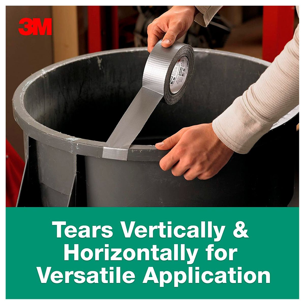 GENERICO - 3m Cinta Multiuso  Americana Gris Duct Tape 27mt X 48mm