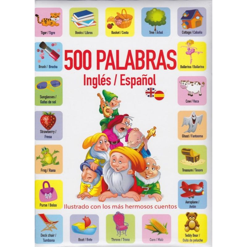 MESTAS EDICIONES - Diccionario Español - Inglés 500  Palabras