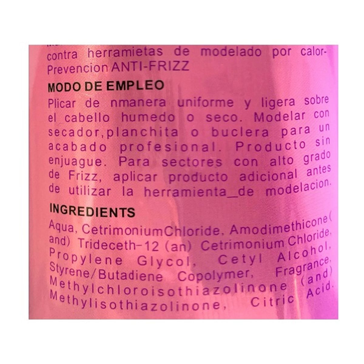 ROCCO - Protector Térmico Anti Frizz 375ml Rocco