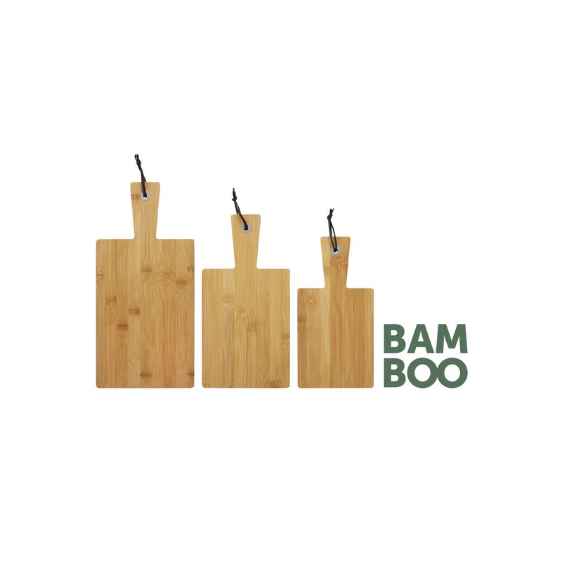 URBAN PRODUCTS - SET 3 TABLAS DE CORTAR BAMBÚ URBAN PRODUCTS