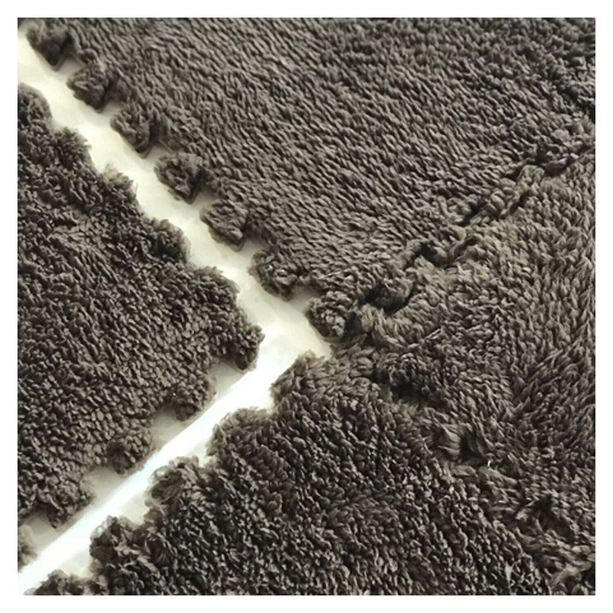 JUEGOS MAGICOS - Set goma eva felpa 9 unidades cafe