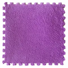 JUEGOS MAGICOS - Set goma eva felpa 9 unidades morado