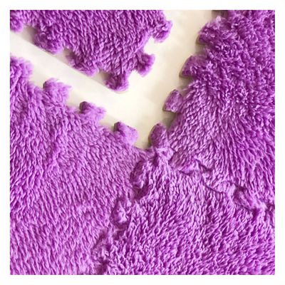 Imagen 2 del producto Set goma eva felpa 9 unidades morado