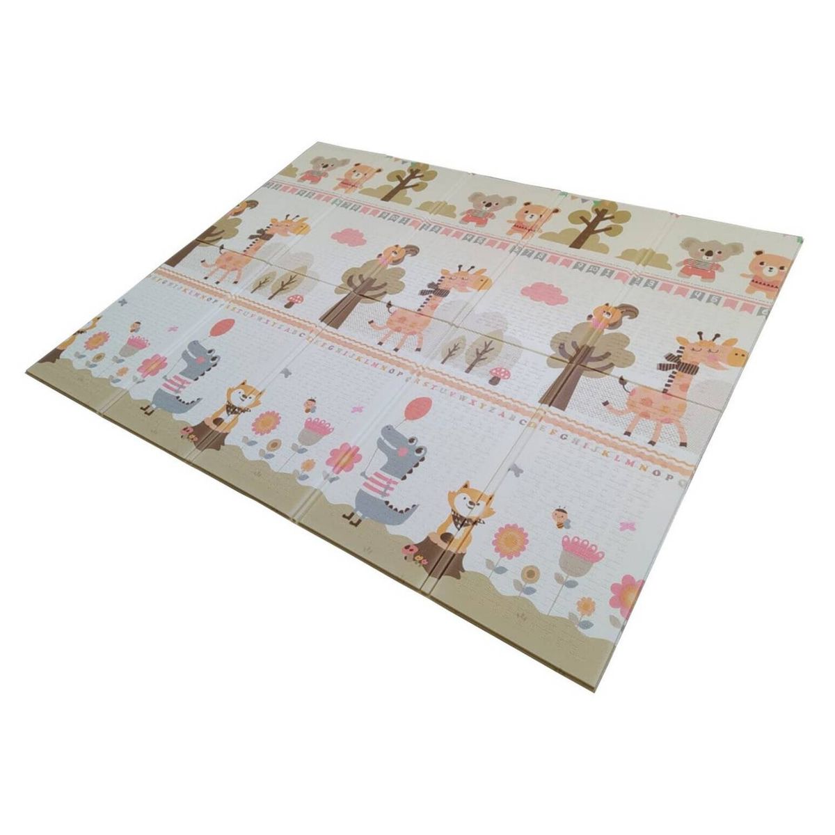 JUEGOS MAGICOS - Alfombra plegable 154x197 zoologico