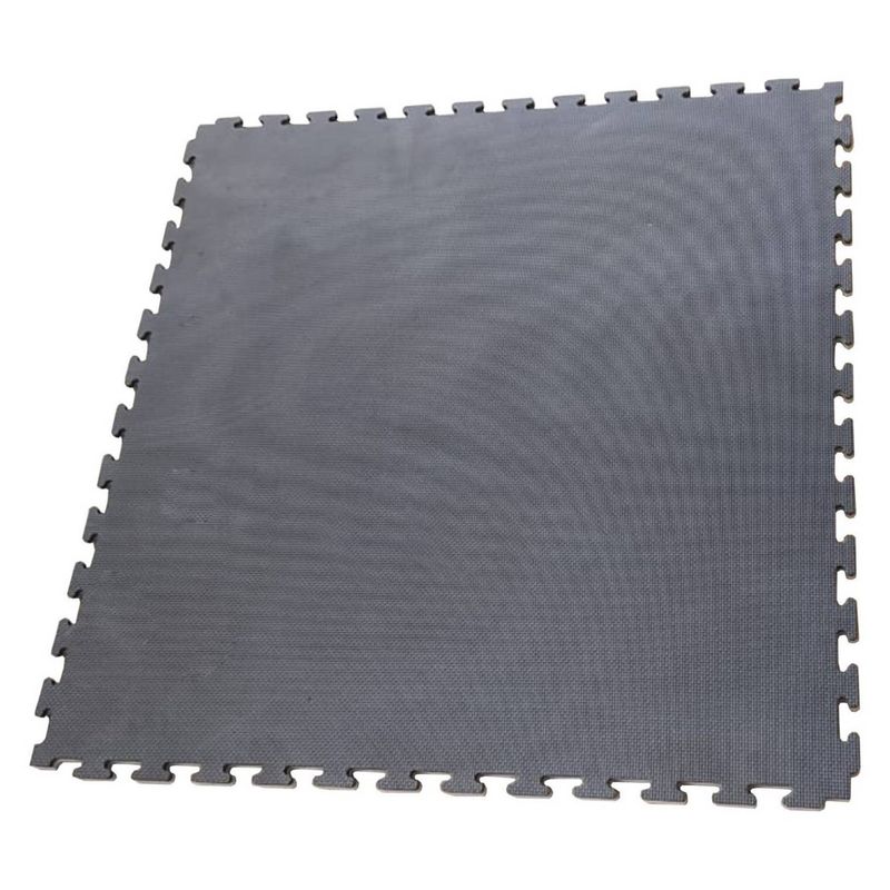 JUEGOS MAGICOS - Suelo goma eva 100x100 Gris Negro