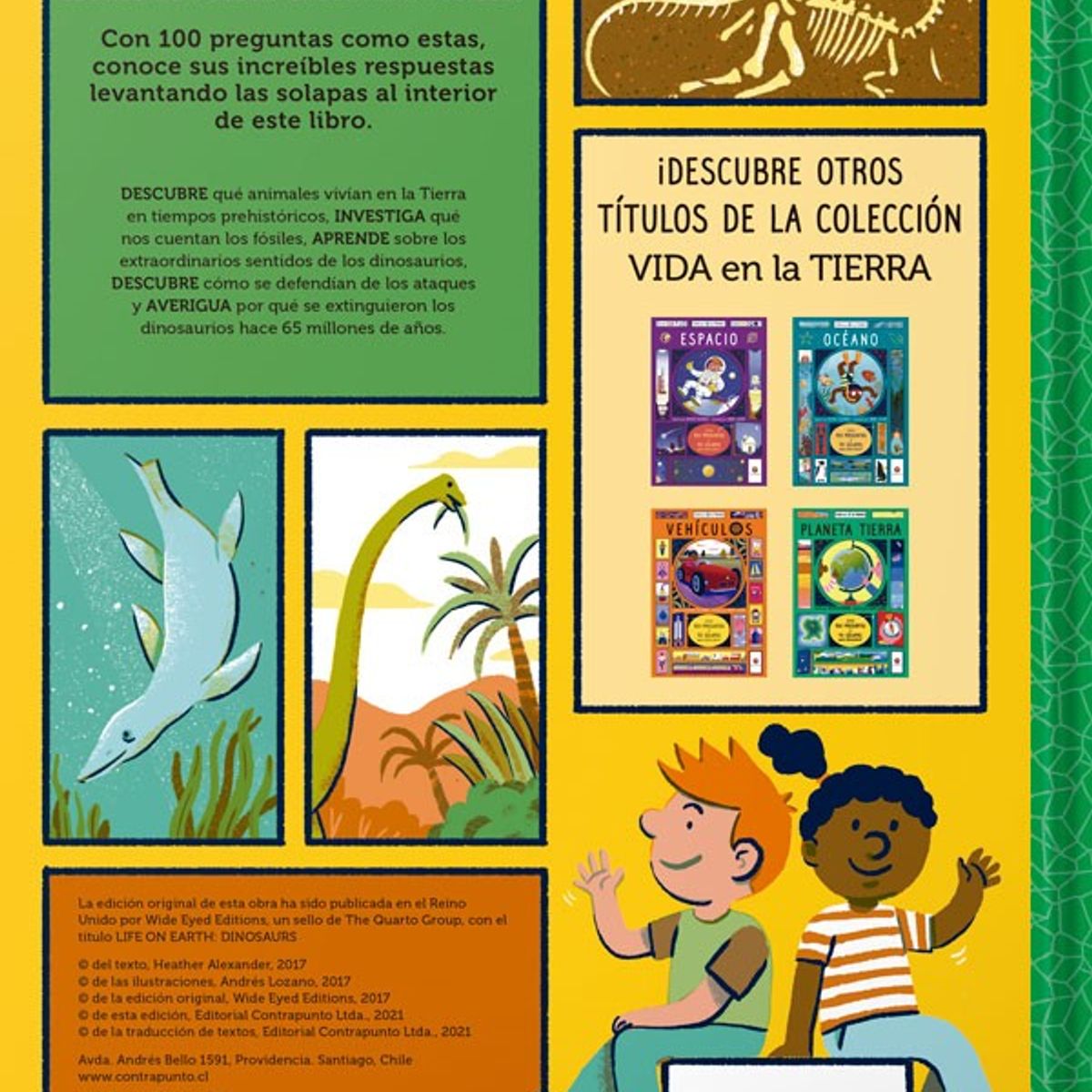 EDITORIAL CONTRAPUNTO - Vida En La Tierra - Dinosaurios