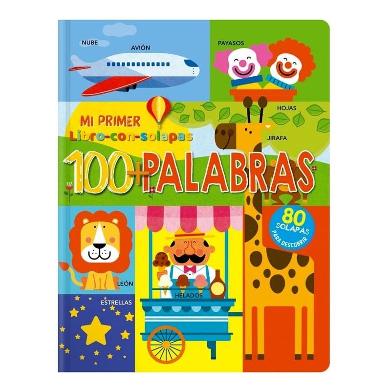 EDITORIAL CONTRAPUNTO - Libro Mi Primer Libro Con Solapas - 100+Palabras