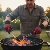 Par Guante Parrillero Horno o Parrilla