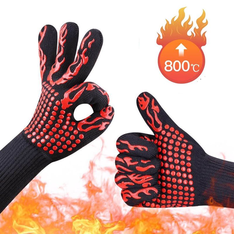 MELISTGO - Par Guante Parrillero Horno o Parrilla