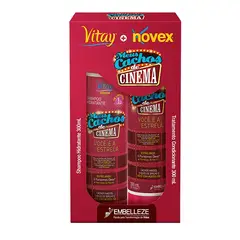 NOVEX - Kit Shampoo Y Acondicionador Meus Cachos Cinema 300ml