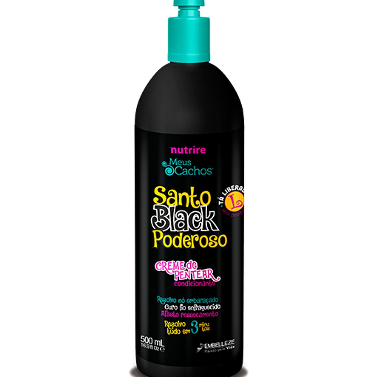 NOVEX - Crema De Peinar Novex Meus Cachos Santo Black 500ml