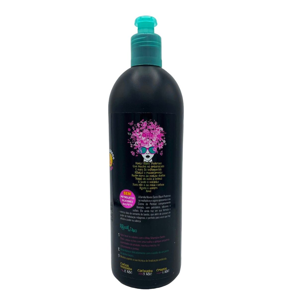 NOVEX - Crema De Peinar Novex Meus Cachos Santo Black 500ml