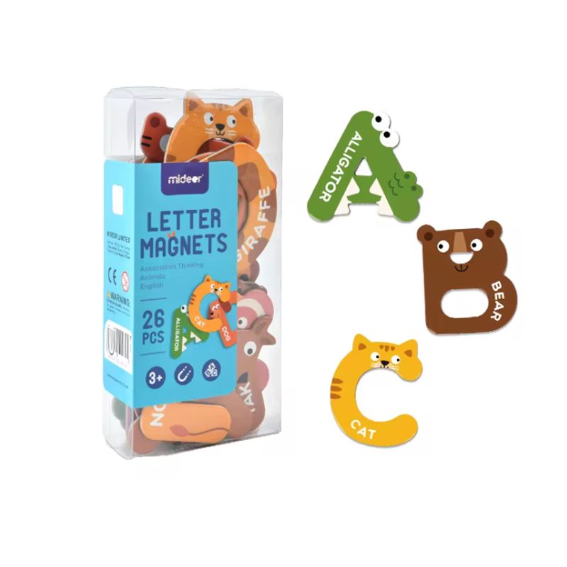 MIDEER - Alfabeto Letras Magnéticas