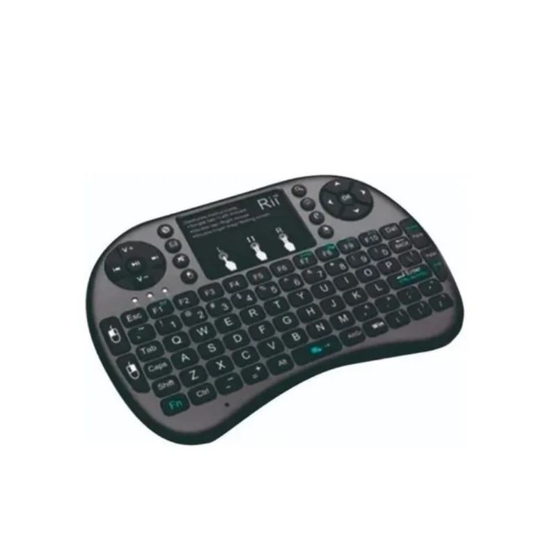 GENERICO - Mini Teclado Inalámbrico Con Iluminación Led Mouse Touchpad