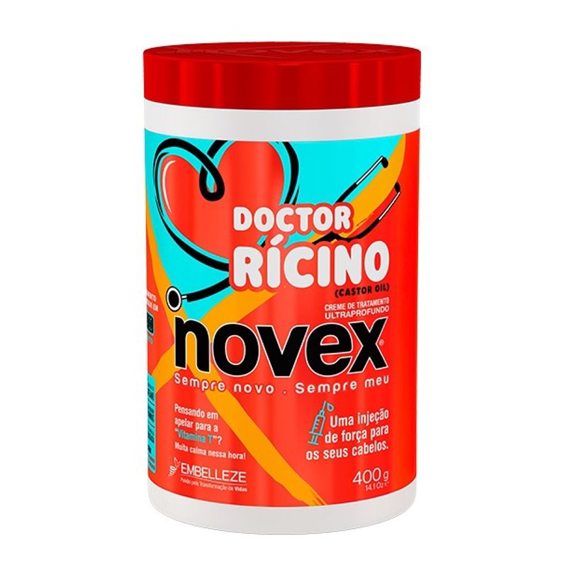 NOVEX - Crema De Tratamiento Doctor Ricino Novex 400gr