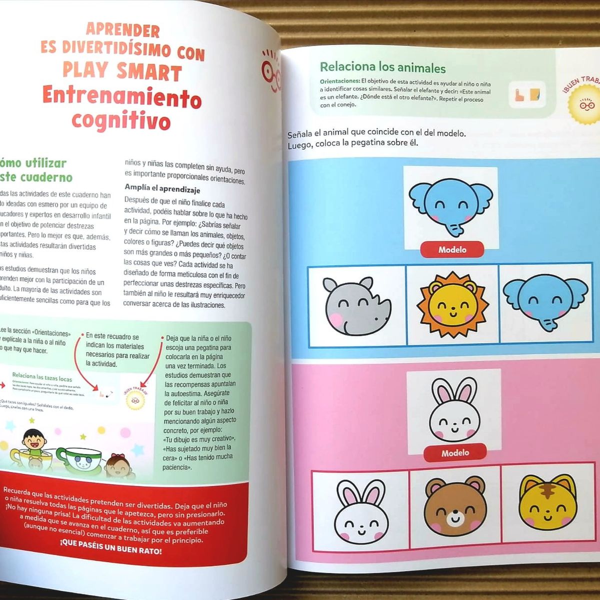 EDELVIVES - Play Smart - 3 Años. Cuad 1. Entrenamiento Cognitivo