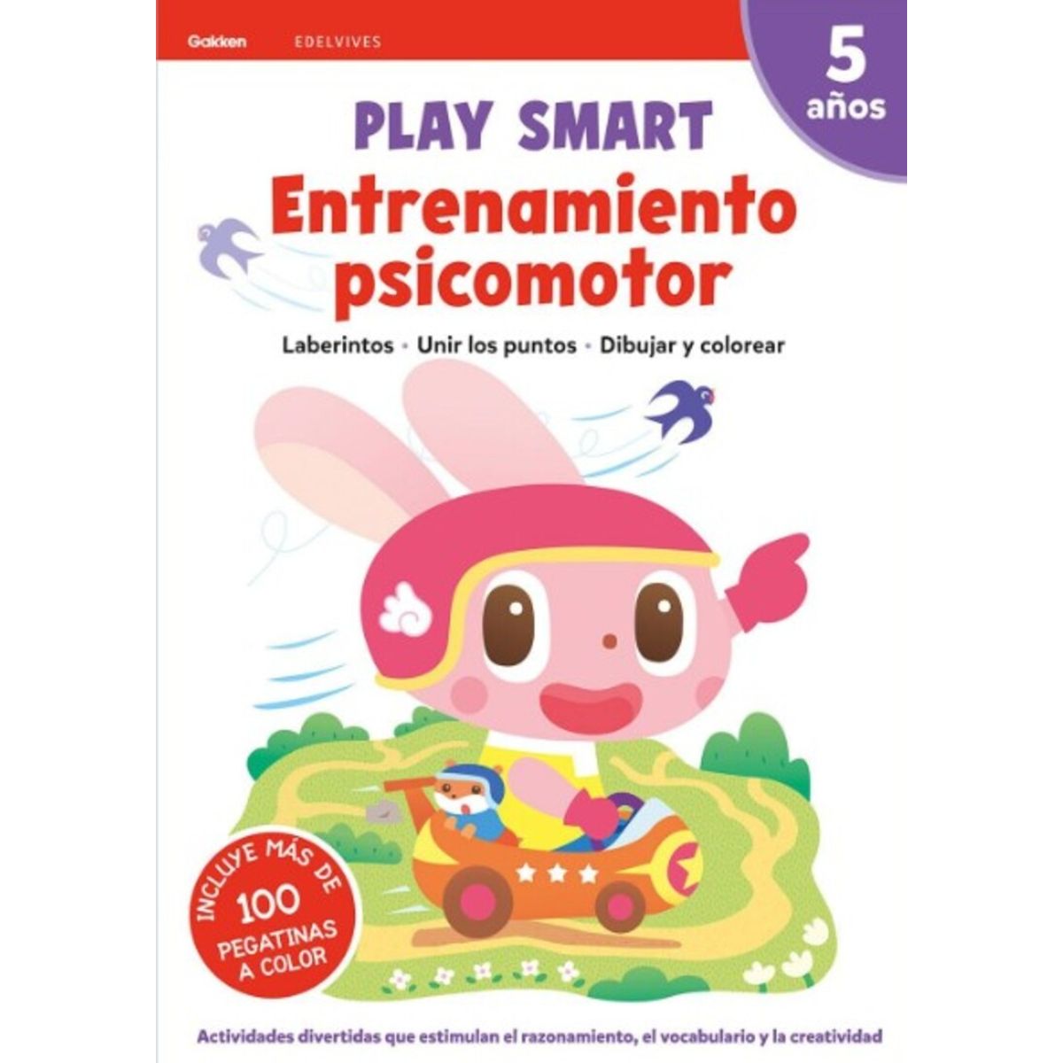 EDELVIVES - Play Smart - 5 Años. Cuad 1. Entrenamiento Psicomotor