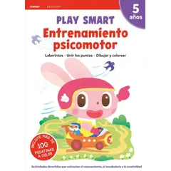 EDELVIVES - Libro Play Smart - 5 Años. Cuad 1. Entrnamiento Psicomotor