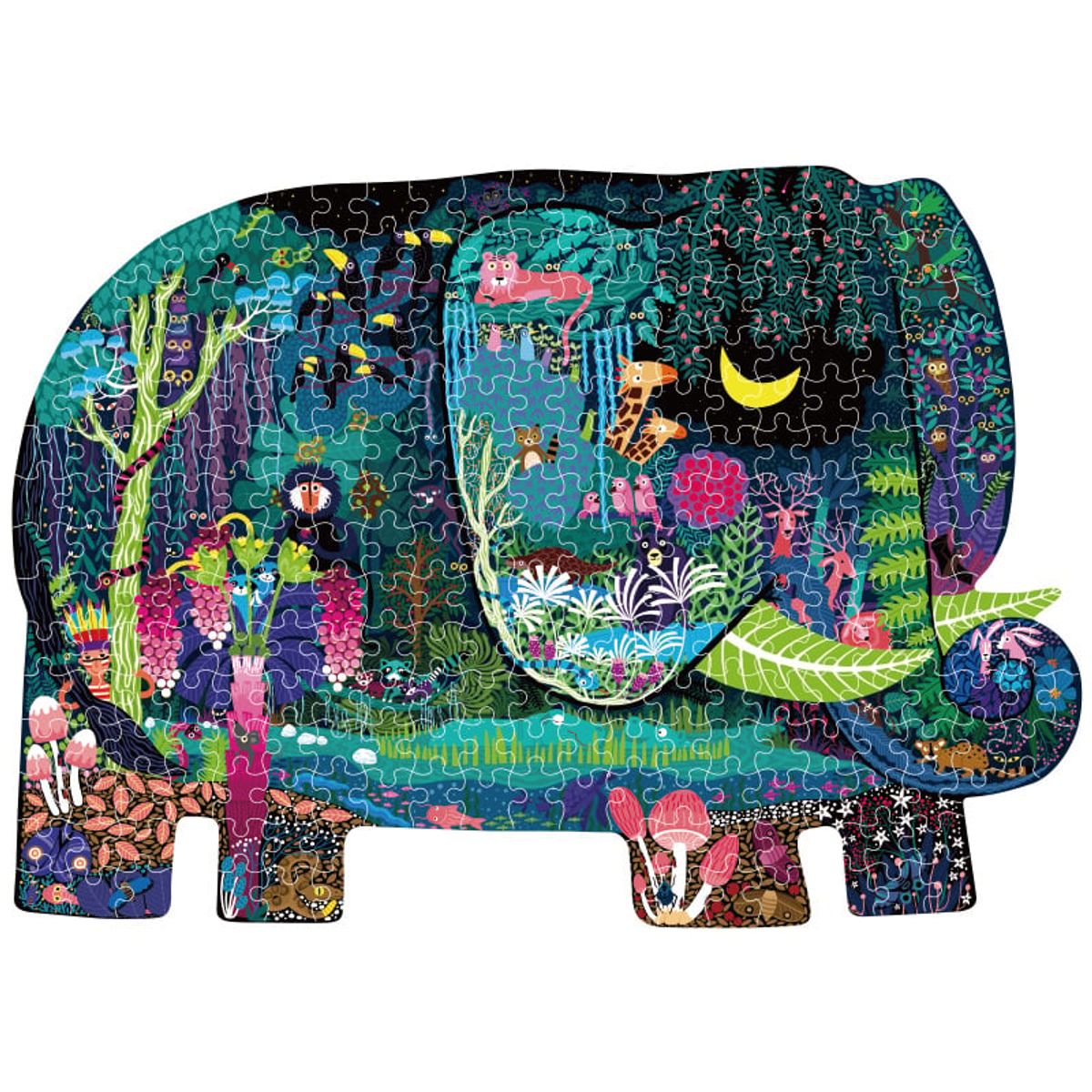 MIDEER - Puzzle El Sueño del Elefante - 280 piezas