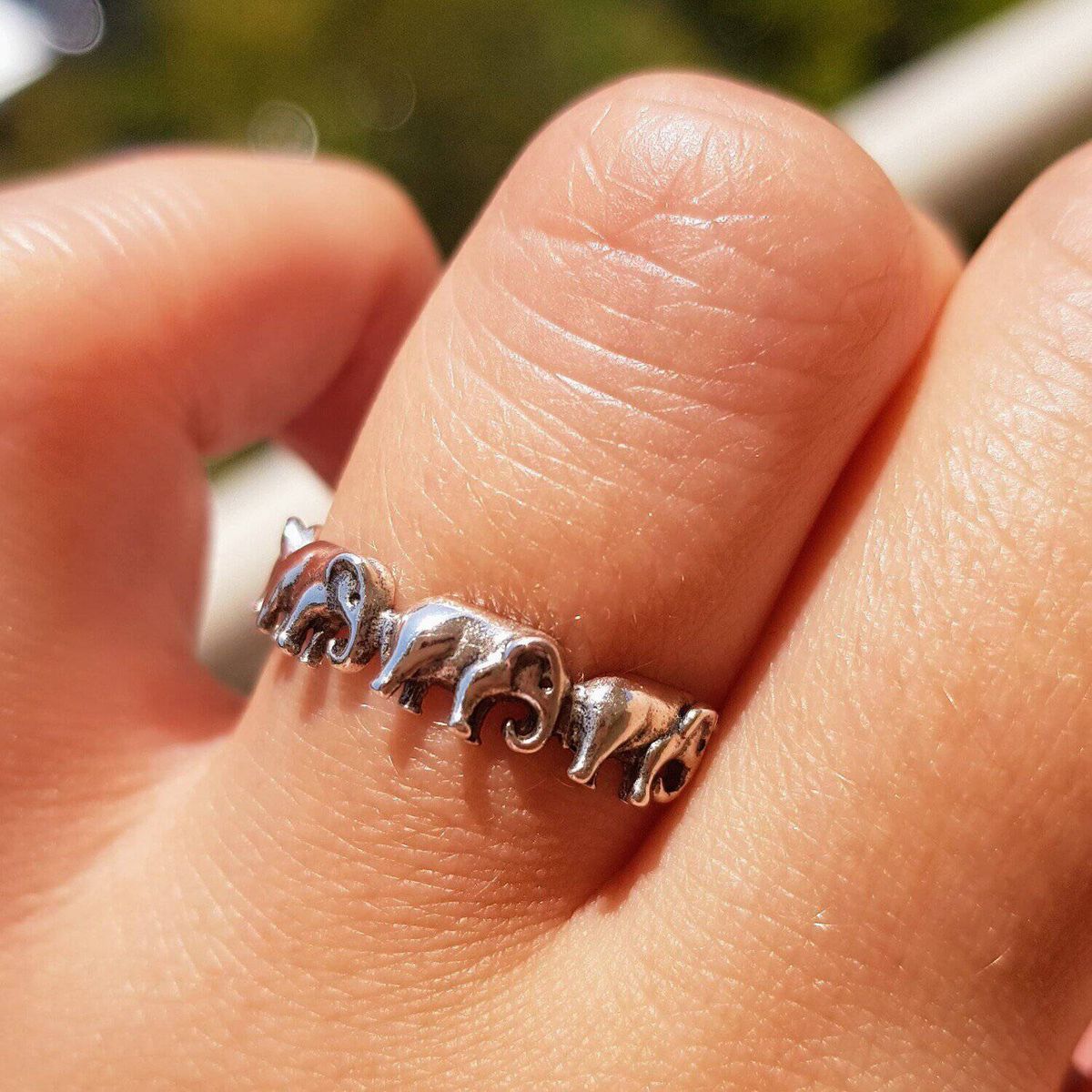 ZUZA COLLECTION - Anillo Elefantes - Plata 925