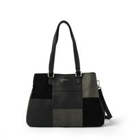Cartera tote tres divisiones daranita grande negro