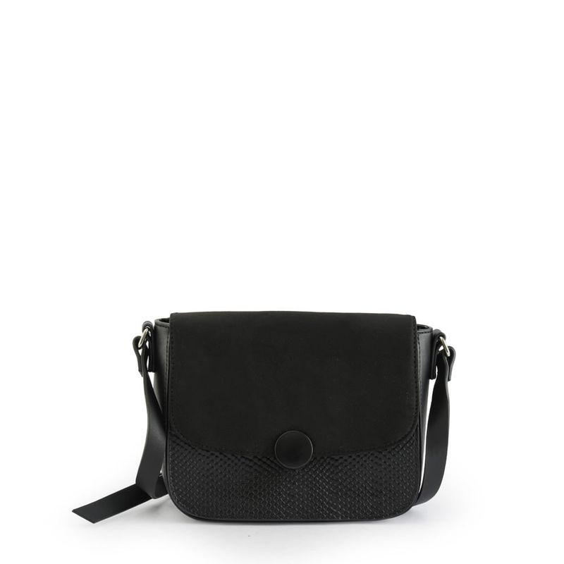 AMPHORA - Cartera bandolera pequeña bouton negro