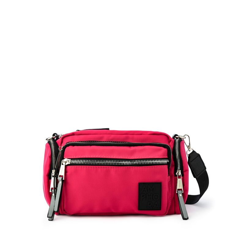AMPHORA Harmonie cartera bandolera fucsia