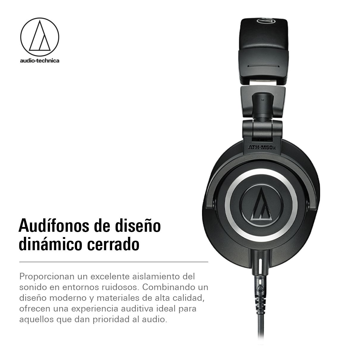 AUDIO TECHNICA - Audífonos Bluetooth Audio-technica Over-ear ATH-M50xBT2