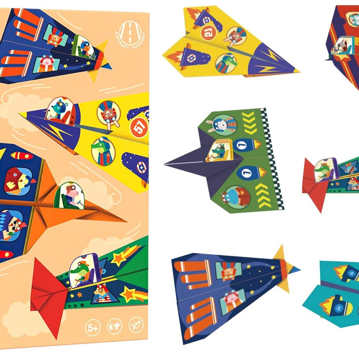 MIDEER - Origami Aviones de Papel