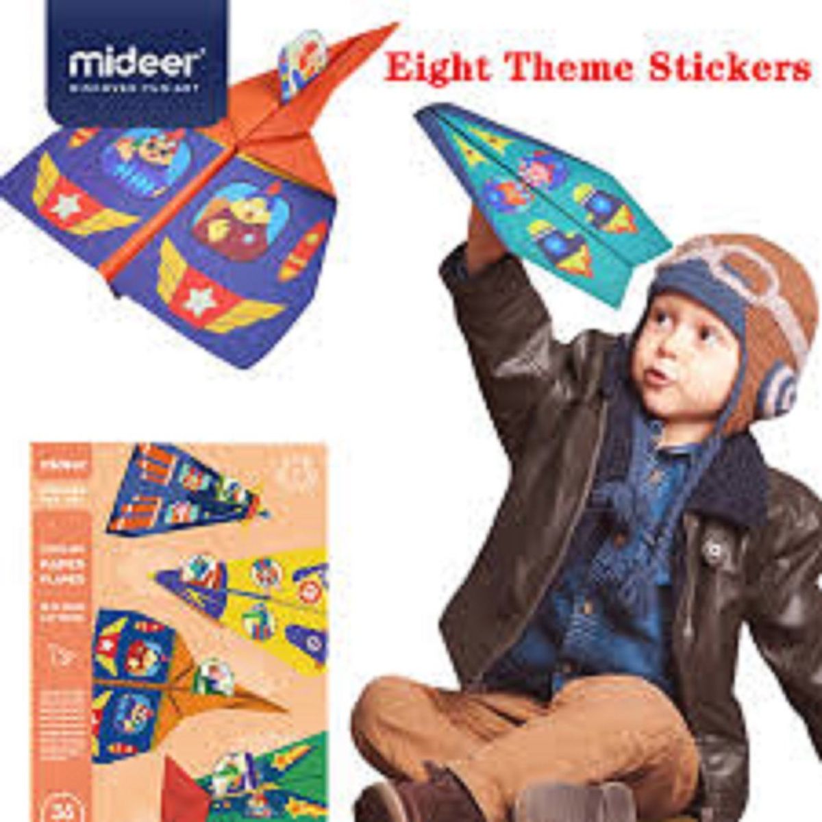 MIDEER - Origami Aviones de Papel