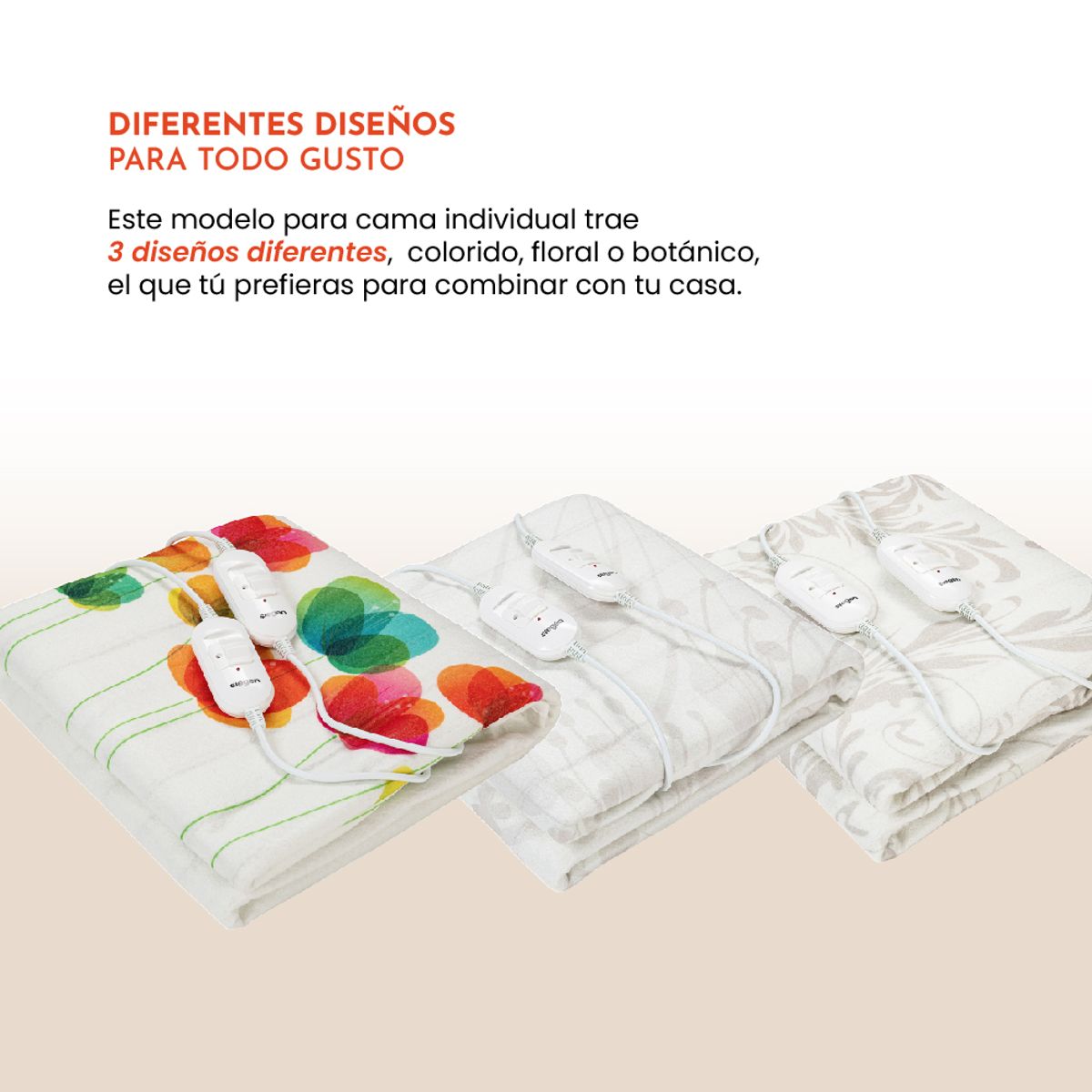 SIEGEN - Calientacama Matrimonial SG-5121D2