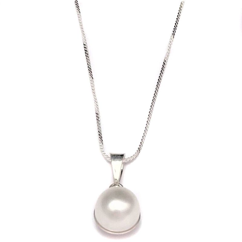 AMKALE - Collar Plata Perla Rio