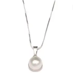 AMKALE - Collar Plata Perla Rio
