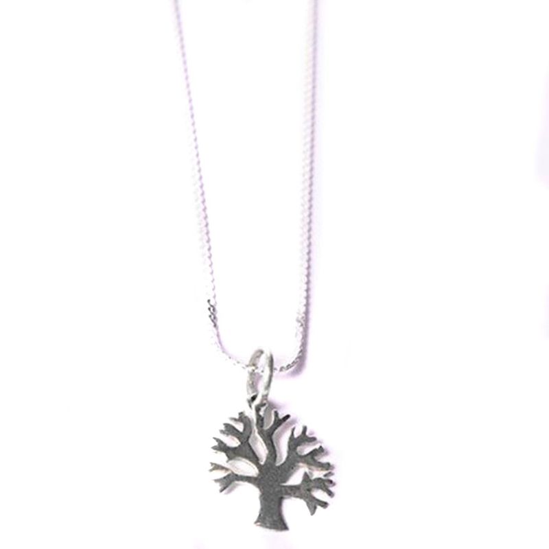 AMKALE - Collar Plata Arbol de la vida