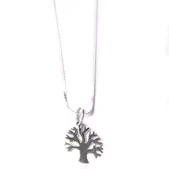 AMKALE - Collar Plata Arbol de la vida