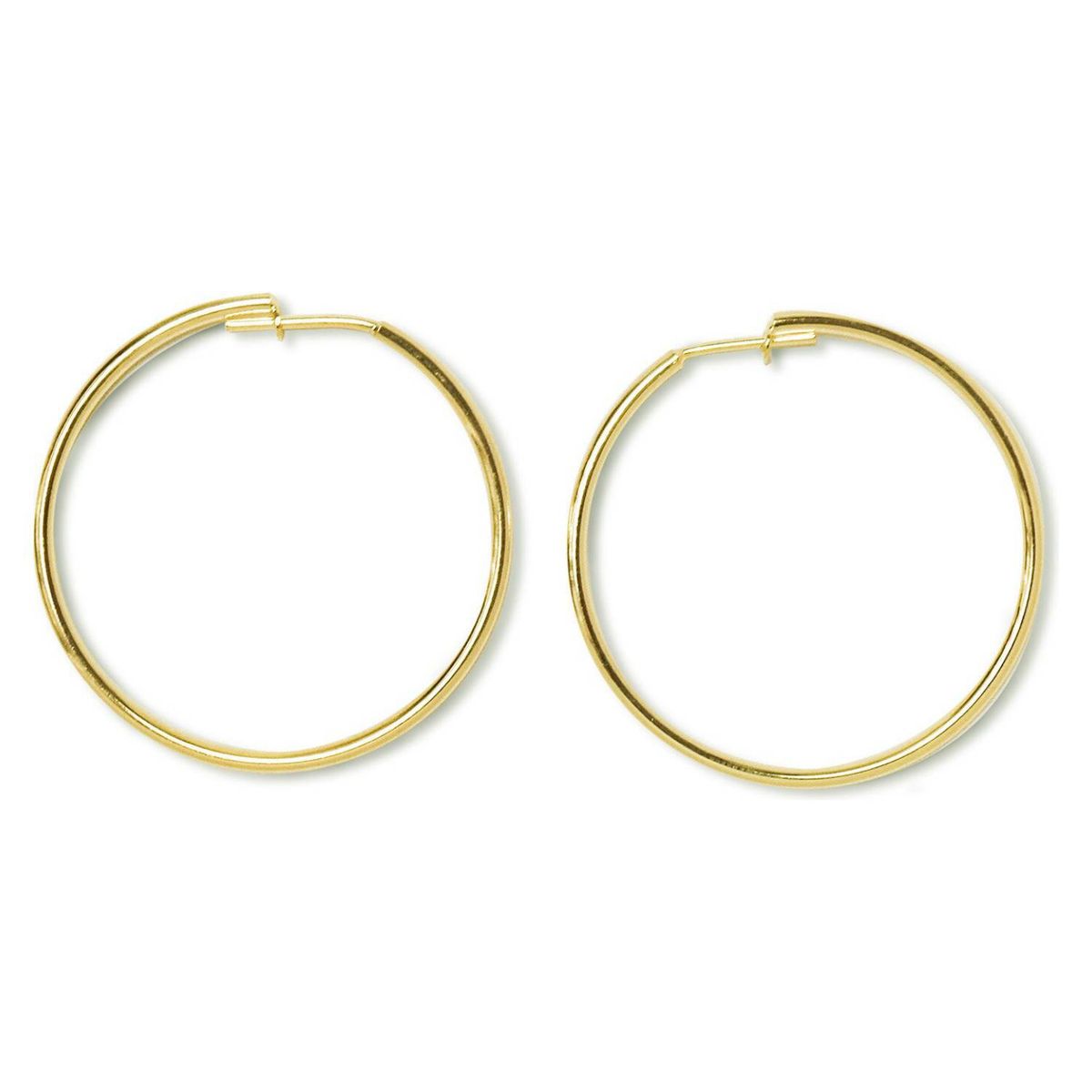 COGGIOLA - Aros Argollas 35mm Enchapada Oro 18K