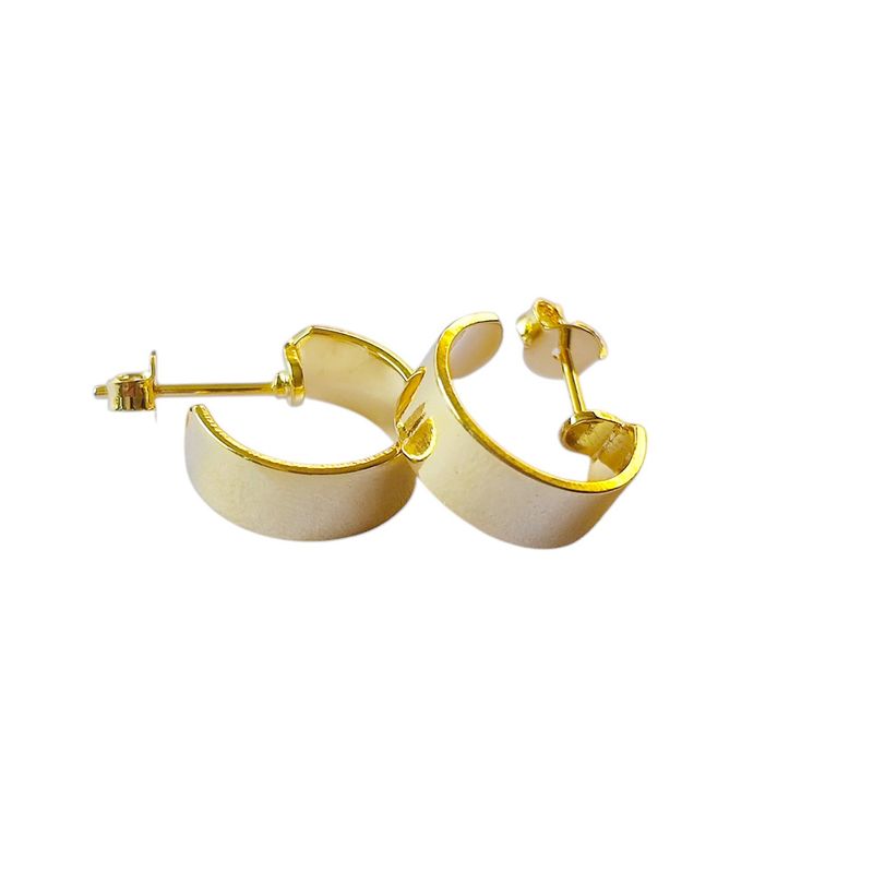 ANDREA COGGIOLA JOYAS - Aro Argolla 20mm Enchapado Oro 18K