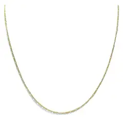 ANDREA COGGIOLA JOYAS - Cadena eslabón enchapado oro 18 k 45cm
