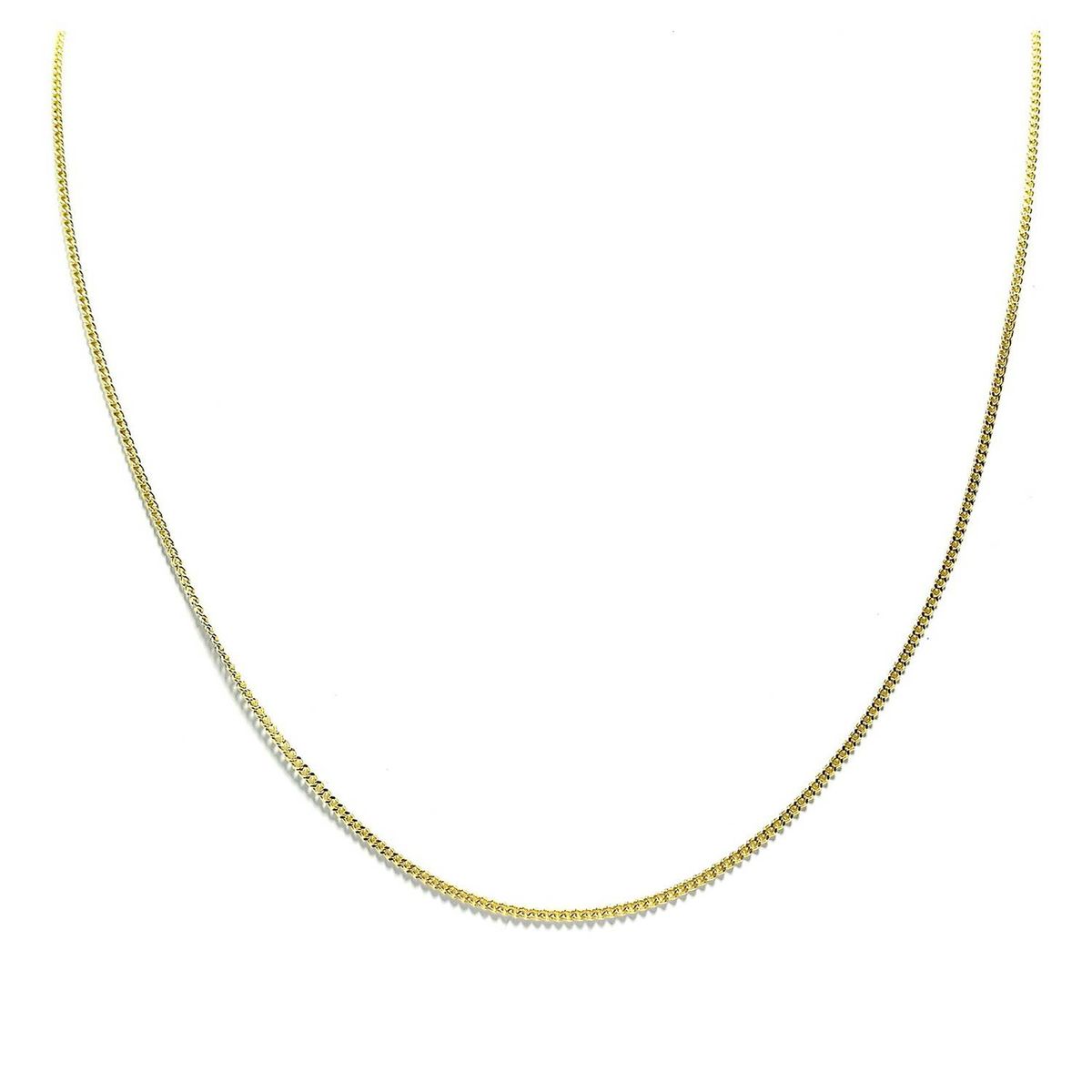 COGGIOLA - Cadena Grumet 60cm Enchapado Oro 18K