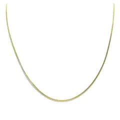ANDREA COGGIOLA JOYAS - Cadena Grumet 60cm Enchapado Oro 18K