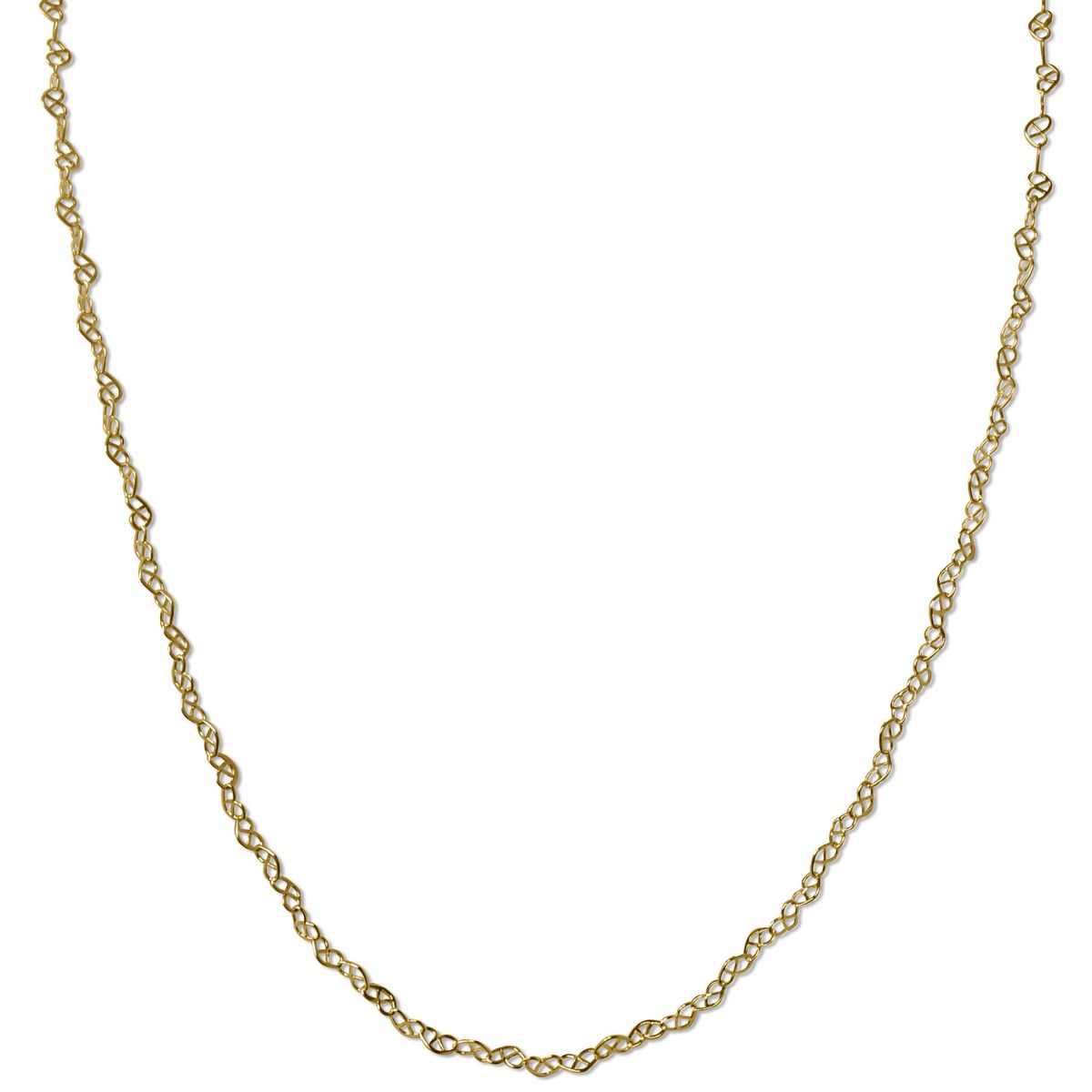 COGGIOLA - Cadena Eslabón Corazón Enchapado Oro 18K