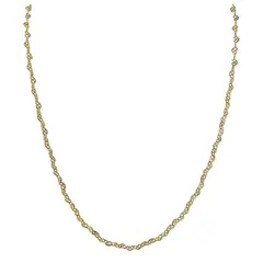 ANDREA COGGIOLA JOYAS - Cadena Eslabón Corazón Enchapado Oro 18K