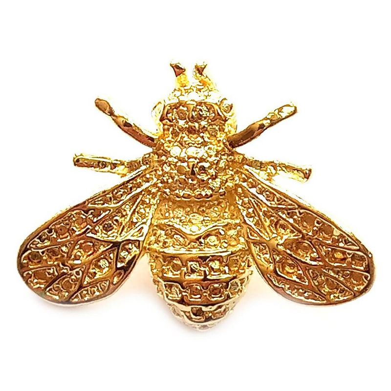 ANDREA COGGIOLA JOYAS - Colgante Abeja Enchapado Oro 18K