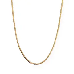 ANDREA COGGIOLA JOYAS - Collar Mostacilla Enchapado en Oro 18K