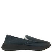 Zapato hombre slip on gris azulado