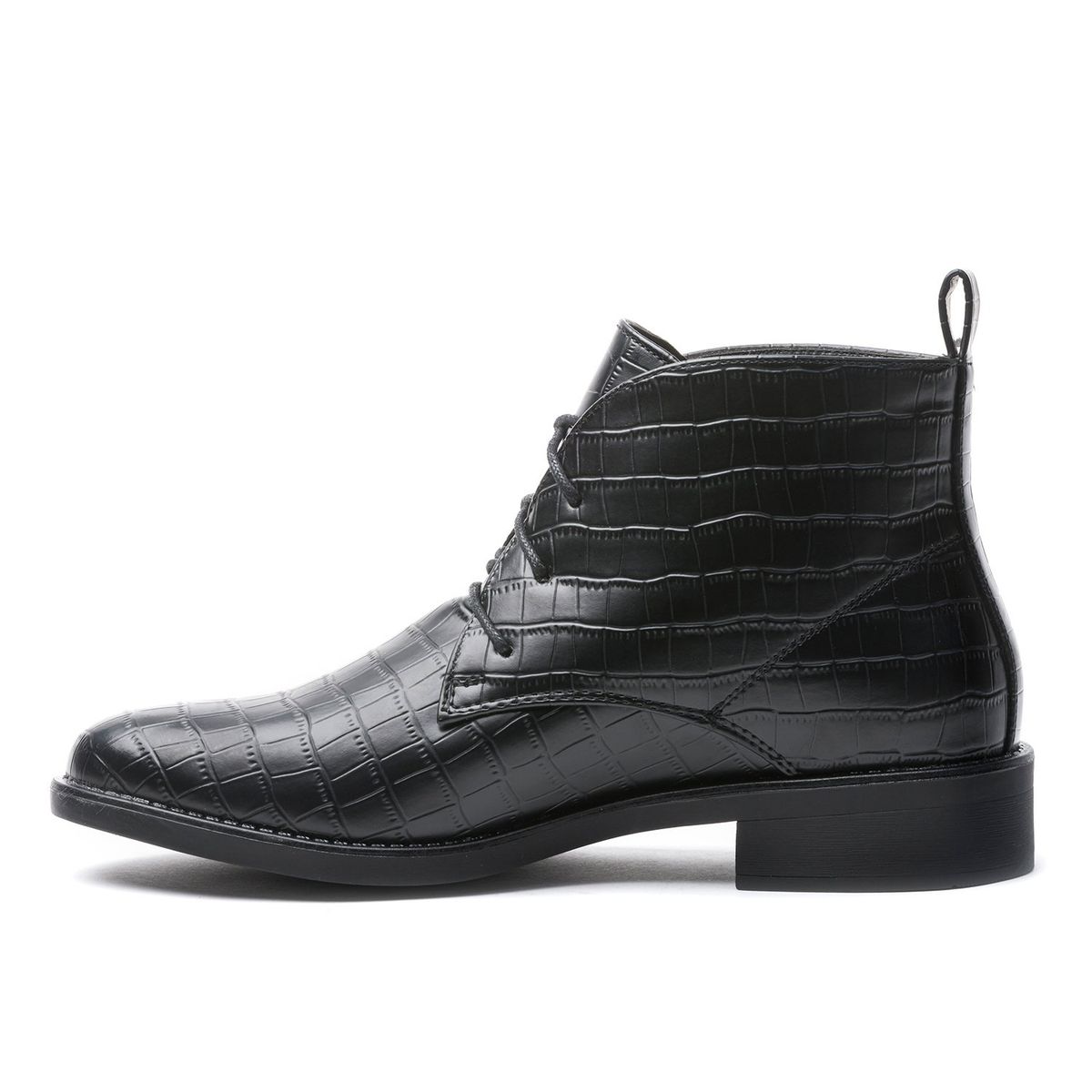 CHANCLETA - Botín Mujer Negro Nuny Chancleta